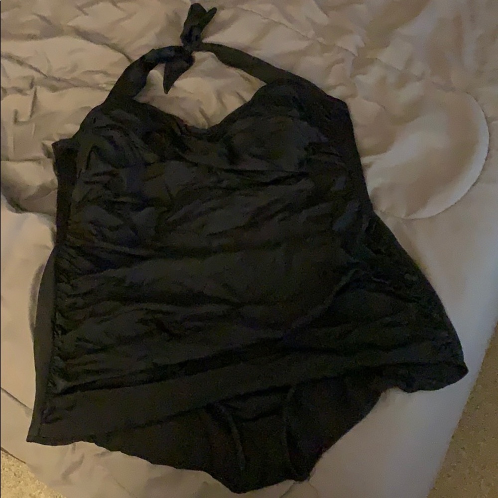 Black bathing suit
